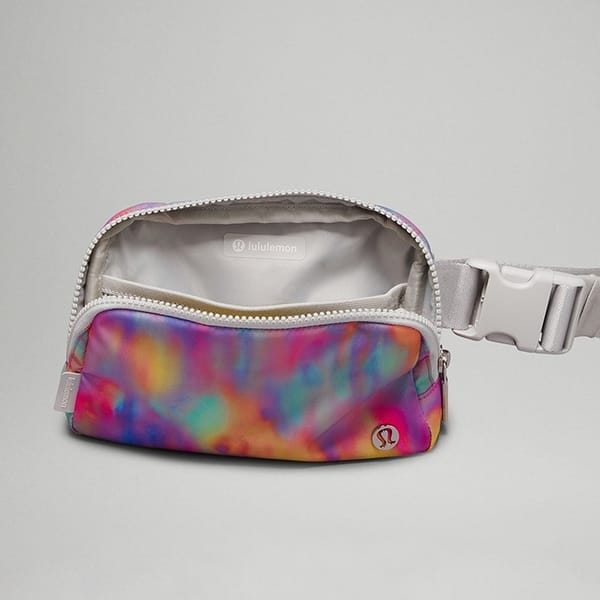 Lululemon Everywhere Belt Bag 1L 7.5 x 2 x 6" Prism Wash Print Multi